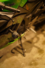 Hyperrider Frame Sliders for Kawasaki Ninja 300 Frame and Fairing Protection