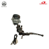 RCB RS-1 17mm LH forged master brake pump with carbon lever 01BP030T