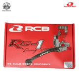 RCB RS-1 17mm LH forged master brake pump with carbon lever 01BP030T