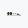 Legundary Custom BMW F900GS rotex front wheel slider pair aluminium black silver axle protector
