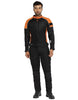 Royal Enfield Streetwind Pro Class A Riding Jacket in Black and Orange