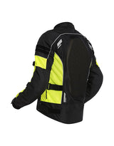 Royal Enfield Streetwind Pro Class A Riding Jacket in Black and Orange