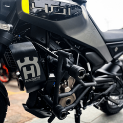 Hyperrider Crash Guard with Delrin Frame Sliders for KTM Duke Gen 3 and Husqvarna Svartpilen Vitpilen 250 401