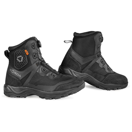 KORDA TourMaster High black D3O motorcycle riding boots