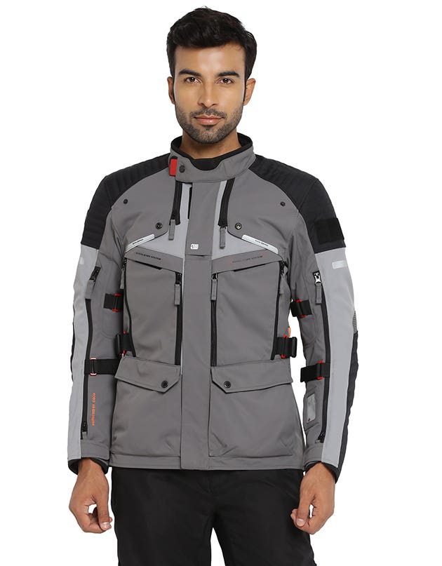 Royal Enfield Nirvik V2 Class A Riding Jacket in Black