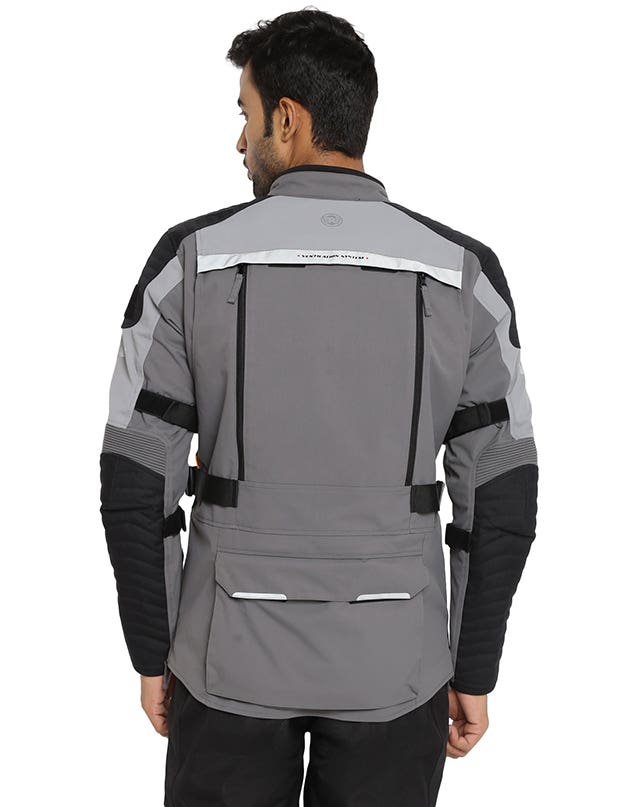 Royal Enfield Nirvik V2 Class A Riding Jacket in Black