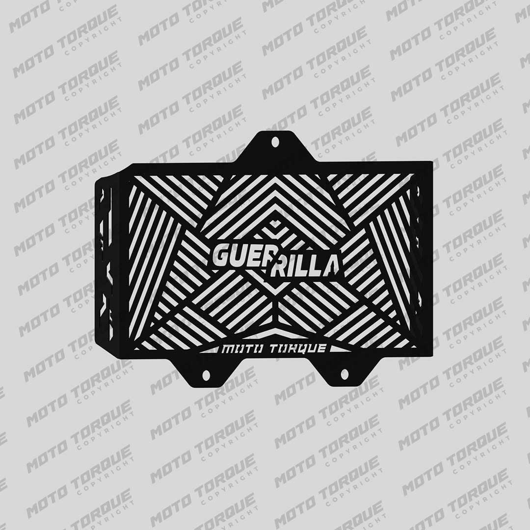 Mototorque mild steel radiator guard Royal Enfield Guerrilla 450 protection grill