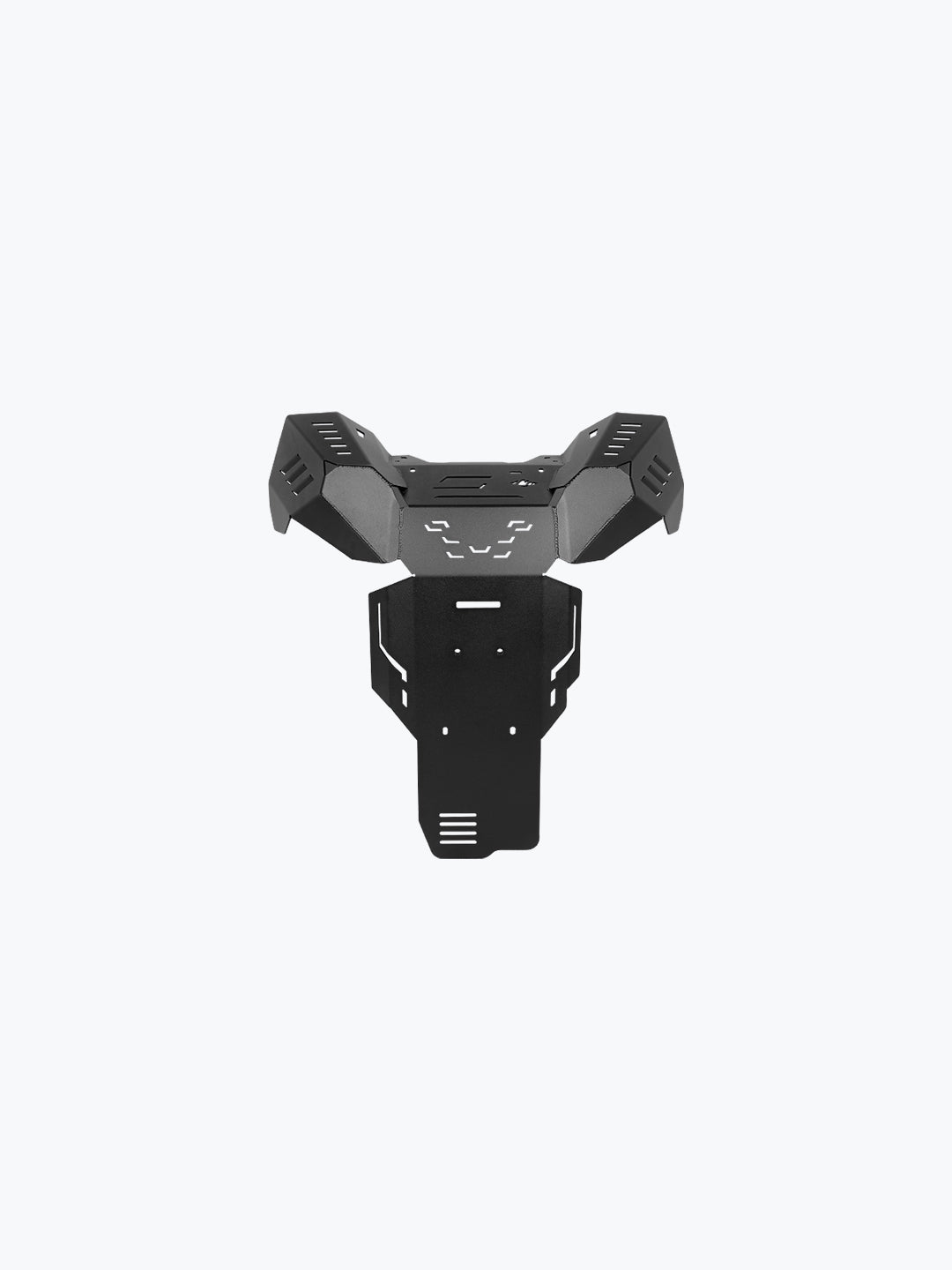 Legundary Custom KTM ADV 890 Vambrace Bash Plate Black aluminium engine sump guard skid plate