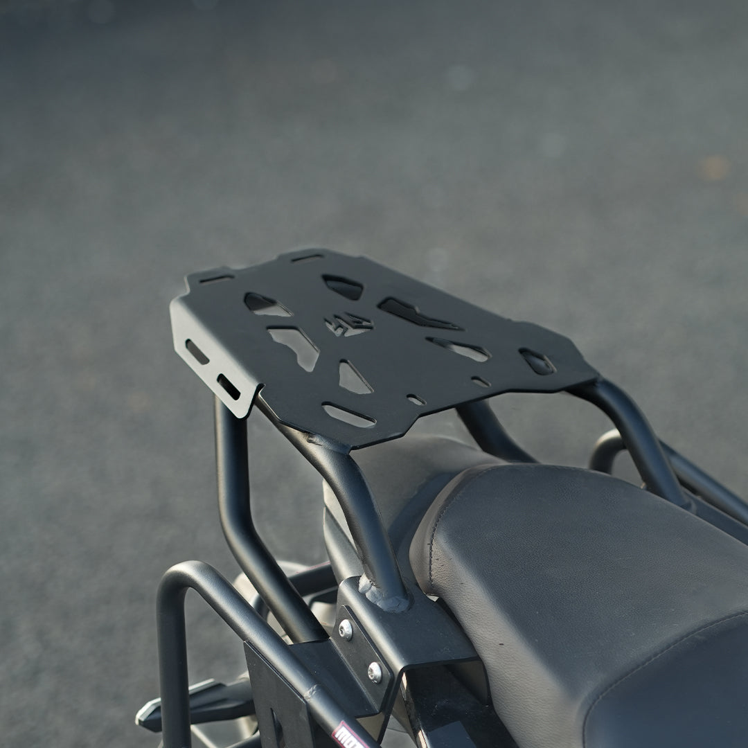 Moto Torque heavy duty back carrier for Honda CB200X luggage and top box mounting accessory