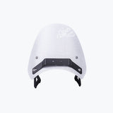 Legundary Custom Zephyr visor for Triumph Scrambler 400 X silver aluminium windshield flyscreen