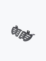 Legendary Custom Interceptor 650 footrest black mild steel rider foot pegs with anti slip grip