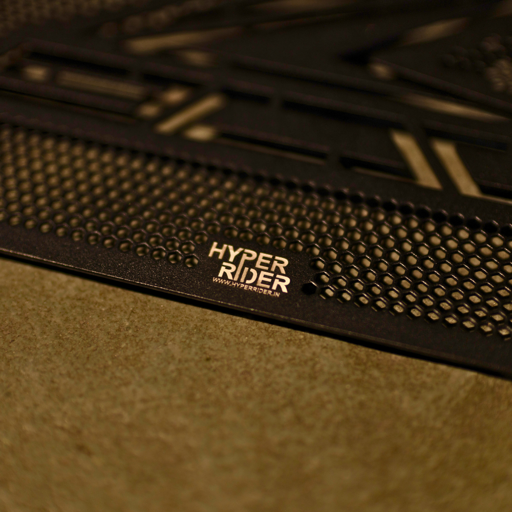 Hyperrider Radiator Guard for Kawasaki Z900 with Durable Metal Construction