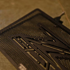 Hyperrider Radiator Guard for Kawasaki Z900 with Durable Metal Construction