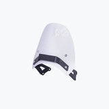 Legundary Custom Zephyr visor for Triumph Scrambler 400 X silver aluminium windshield flyscreen