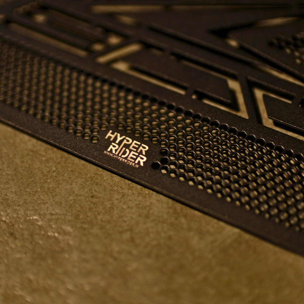 Hyperrider Radiator Guard for Kawasaki Z900 with Durable Metal Construction