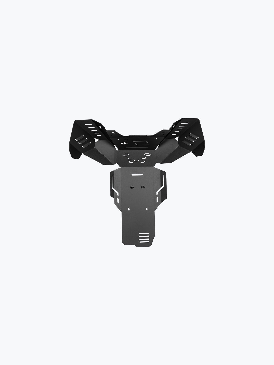 Legundary Custom KTM ADV 890 Vambrace Bash Plate Black aluminium engine sump guard skid plate