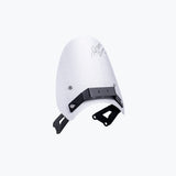 Legundary Custom Zephyr visor for Triumph Scrambler 400 X silver aluminium windshield flyscreen