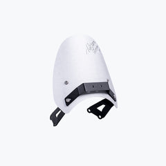 Legundary Custom Zephyr visor for Triumph Scrambler 400 X silver aluminium windshield flyscreen