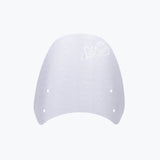 Legundary Custom Zephyr visor for Triumph Scrambler 400 X silver aluminium windshield flyscreen