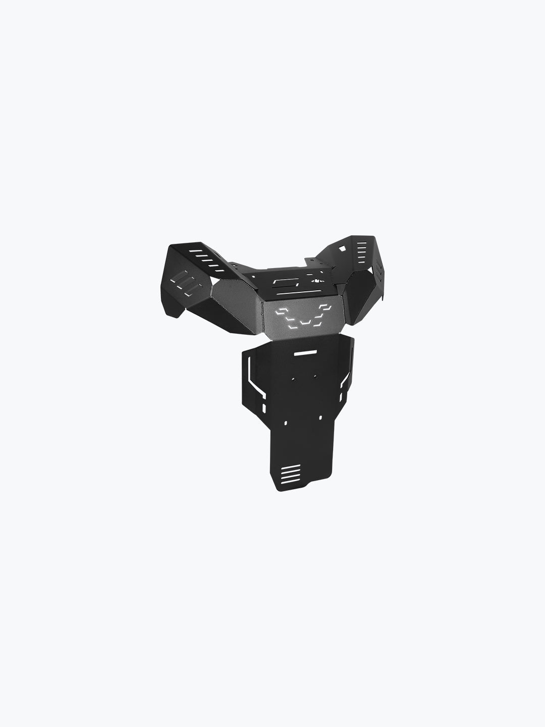 Legundary Custom KTM ADV 890 Vambrace Bash Plate Black aluminium engine sump guard skid plate