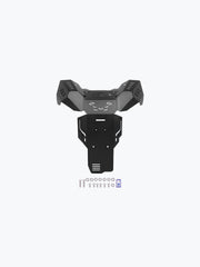 Legundary Custom KTM ADV 890 Vambrace Bash Plate Black aluminium engine sump guard skid plate