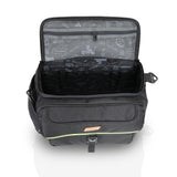 Guardian Gears SideKick Cruiser 50L motorcycle saddlebags straight exhaust