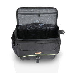 Guardian Gears SideKick Cruiser 50L motorcycle saddlebags straight exhaust