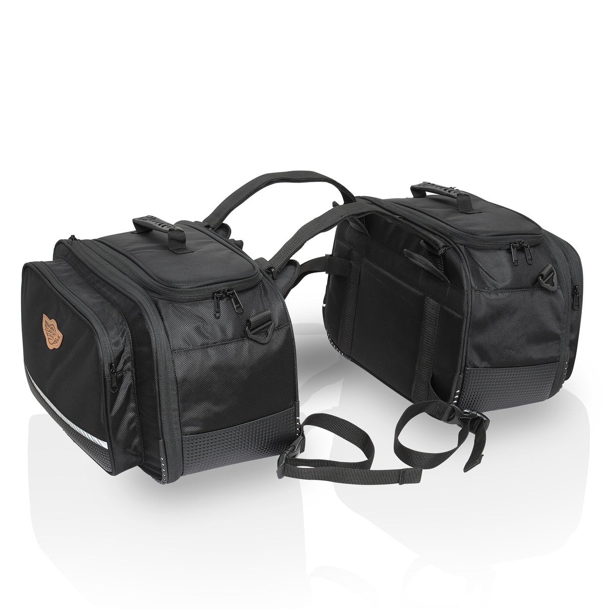 Guardian Gears Stallion 50L expandable motorcycle saddlebags