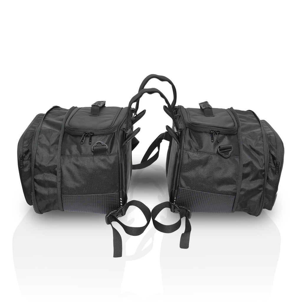 Guardian Gears Stallion 50L expandable motorcycle saddlebags