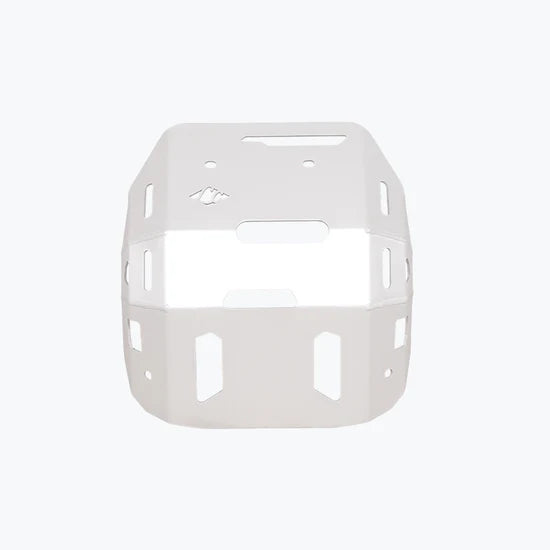 Legundary Custom Vambrace Bash Plate for Yamaha XSR 155 Aluminium Silver Engine Skid Plate Protection