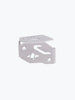 Legundary Custom Tricorn Front Oil Cap for TVS Apache RTR 310 Silver CNC Aluminium Engine Cover