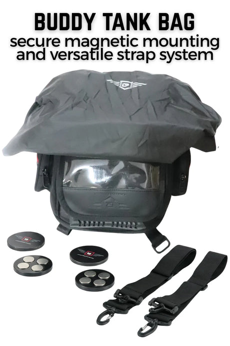 Lone Ranger Buddy V2 Magnetic Motorcycle Tank Bag 15L