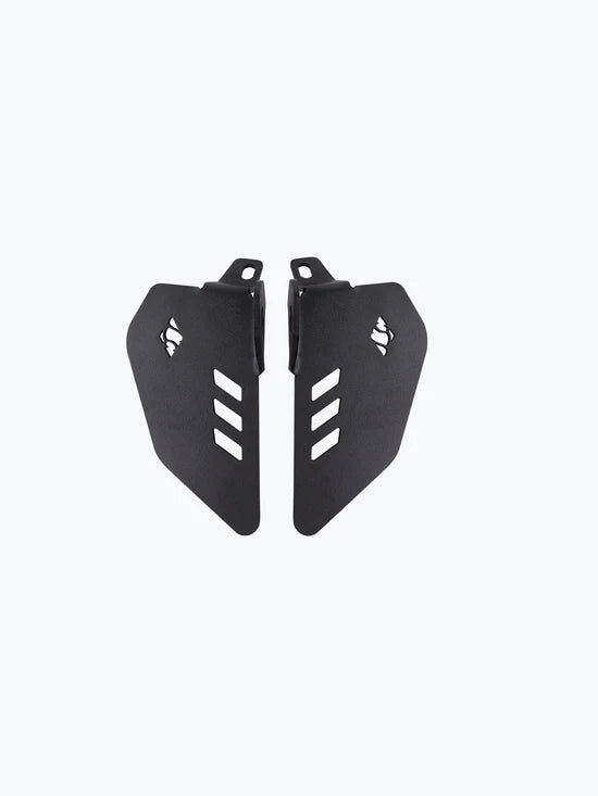 Legundary Custom Bolter Foot Rest for TVS Apache RTR 310 Black Mild Steel Rider Footpegs
