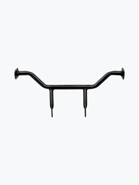 Legundary Custom Fort Knox Side Box Bolt-On Mounts for Kawasaki Versys 650 Black Mild Steel Pannier Rack