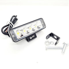 HJG 4 LED Fog Light for Bikes and Cars High Power, Heavy clamp and Strong aluminum. (4 LED Fog Single)