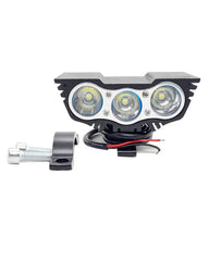 HJG 3 LED Owl Eye Waterproof CREE LED Fog Light with 3 Mode Function High Beam/Low Beam & Flashing for Bike/Motorcycle and Cars (30W, Black, 1 PC)