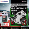 CRANK1 CB662 Rear Sintered Brake Pads for Ducati Panigale 959 2016-2018 Performance Motorcycle Brake Pads