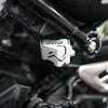 Legundary Custom Casque rear oil cap for Triumph Scrambler 400 X silver aluminium engine cap