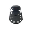 MotoCare CNC Carrier Plate with Backrest for Harley Davidson X440