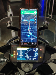 Hyperrider GPS Mount for KTM Adventure 250 and 390 Aluminium Navigation Bracket Above TFT Display