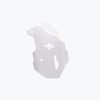 Legundary Custom BMW F900GS titan boot guards aluminium silver heat shield leg protector