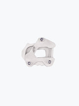 Legundary Custom Brogue Side Stand Base Triumph Tiger 660 Stainless Steel Silver Extender
