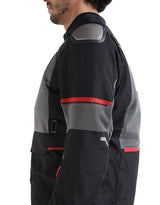 Royal Enfield Crossroader V2 Grey Neon Class A riding jacket