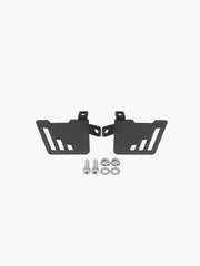 Legundary Custom Bolster Rear Foot Rest for Bajaj Dominar 400 Black Mild Steel Pillion Foot Peg Support