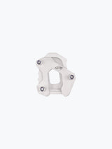 Legundary Custom Brogue Side Stand Base Triumph Tiger 660 Stainless Steel Silver Extender