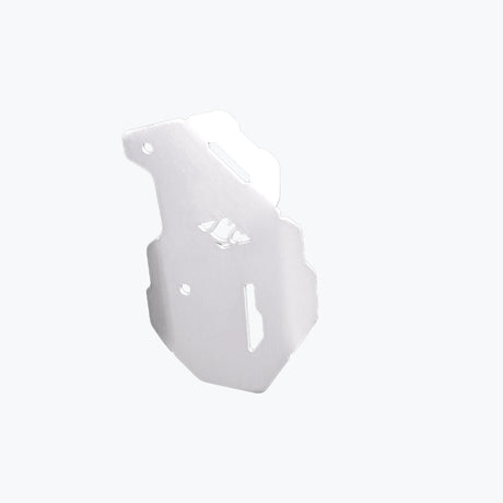 Legundary Custom BMW F900GS titan boot guards aluminium silver heat shield leg protector