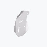 Legundary Custom BMW F900GS titan boot guards aluminium silver heat shield leg protector