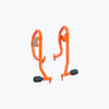 Legundary Custom KTM 390 Enduro R Defender Crash Guard Orange mild steel engine protection crash bar