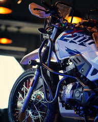 Hyperrider Hero Xpulse 200 BS6 Crash Guard 16 Gauge Mild Steel with CNC Delrin Sliders