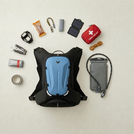 Vantora Prime Hydration Backpack 25L for adventure riding, motorcycle touring and outdoor travel